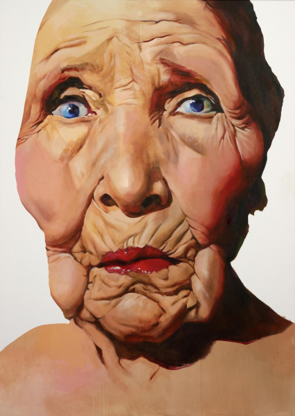 The Womanacrylic/canvas, 140x100 cm, 2024